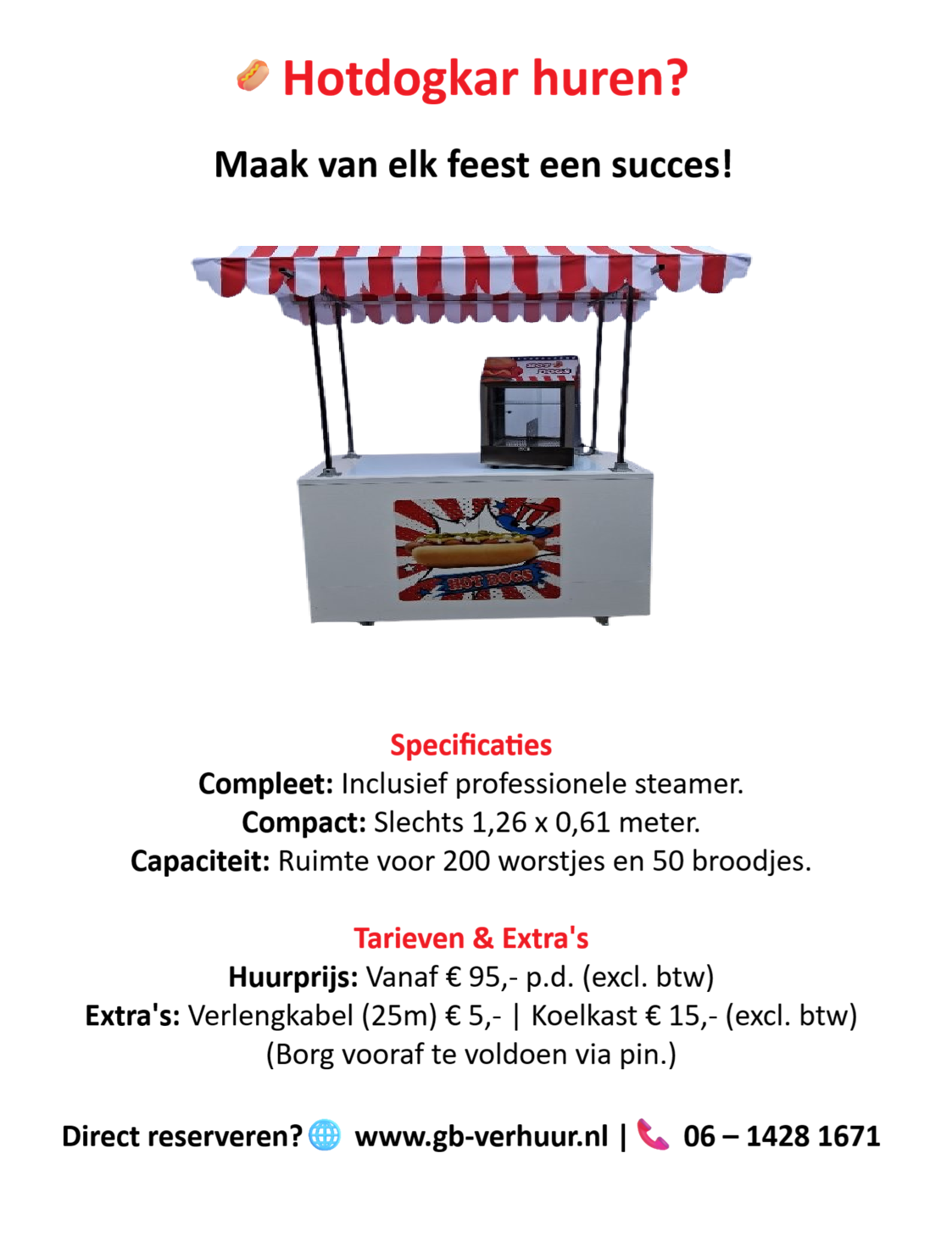 Hotdog kar - Afbeelding 6